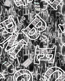 涂鸦英文字母