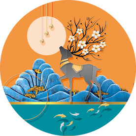 中式家居装饰画图片