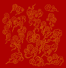 云朵线稿