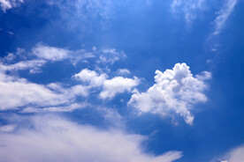 蓝天白云