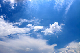 蓝天白云