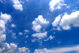 蓝天白云