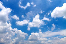 蓝天白云