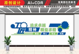 工匠精神文化墙