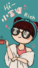 萌趣卡通女孩