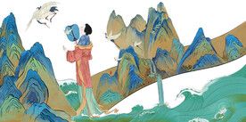 千里江山手绘图  