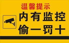 内有监控偷一罚十