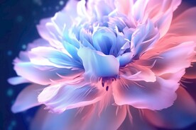 花朵框画 