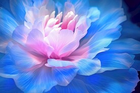 花朵框画