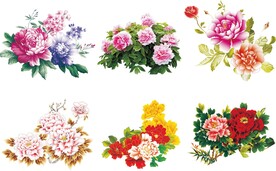 牡丹花免抠素材