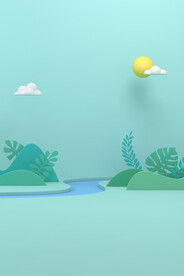 c4d草地