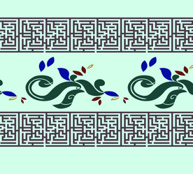 中国风 花纹边框