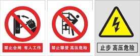 安全标识标志