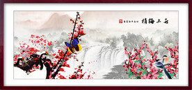 梅花装饰画