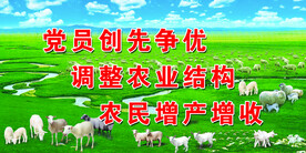 养殖园区海报标语