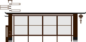 中式宣传栏 