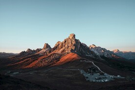 秋天山峰