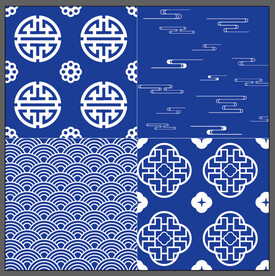 中式底纹