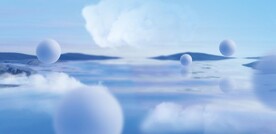梦幻蓝色背景