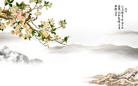 新中式背景