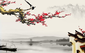 梅花背景