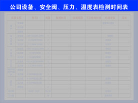 公司设备 安全阀 压力 温度表