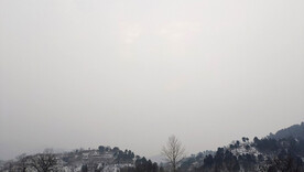 大山积雪