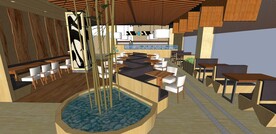 特色餐厅空间模型