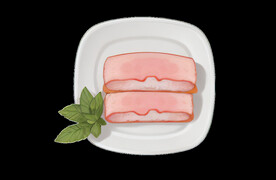 一盘肉卷