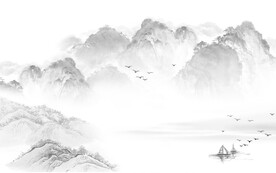 水墨画
