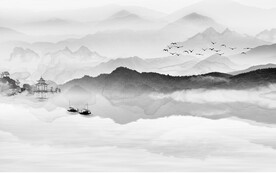 水墨画