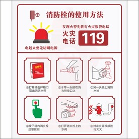 消防栓使用方法