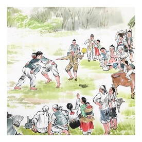 朝鲜民俗画