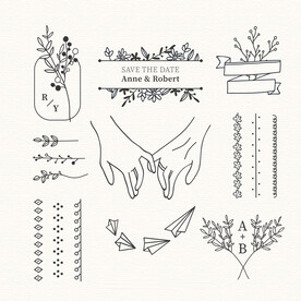 结婚 婚礼 人名牌图片