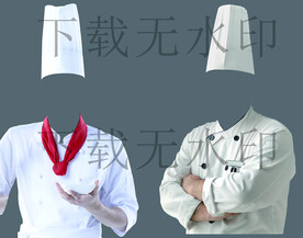 厨师照片模版 