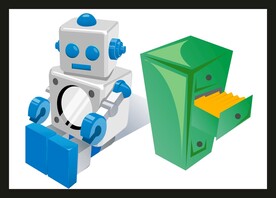 手绘办公用品 卡通办公用品 插