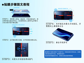 贴膜步骤图