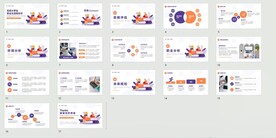 扁平插画风大学生个人职业规划