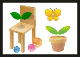 手绘卡通家具 