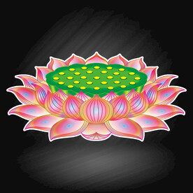 七彩莲花九色莲花九品莲花