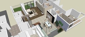 大户型室内设计模型