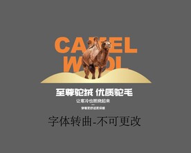 驼绒 图标设计