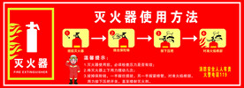 灭火器使用方法
