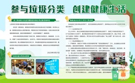 参与垃圾分类 创建健康生活
