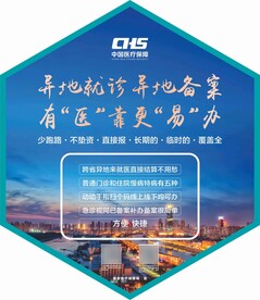 医保异地就诊异地备案宣传海报