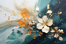 流体框画