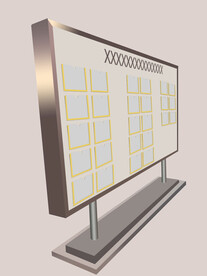 高档创意公示栏