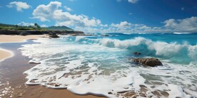 海滩