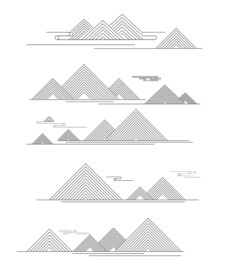 线条山