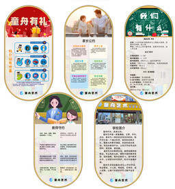 艺术培训班背景墙